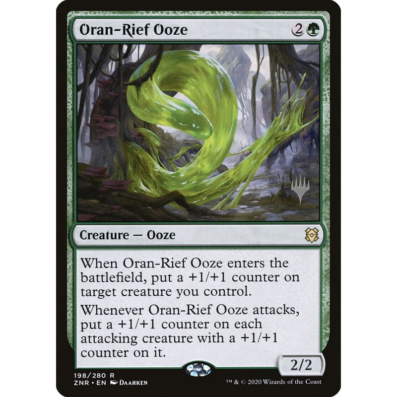 Oran-Rief Ooze (Promo Pack) [Zendikar Rising Promos]