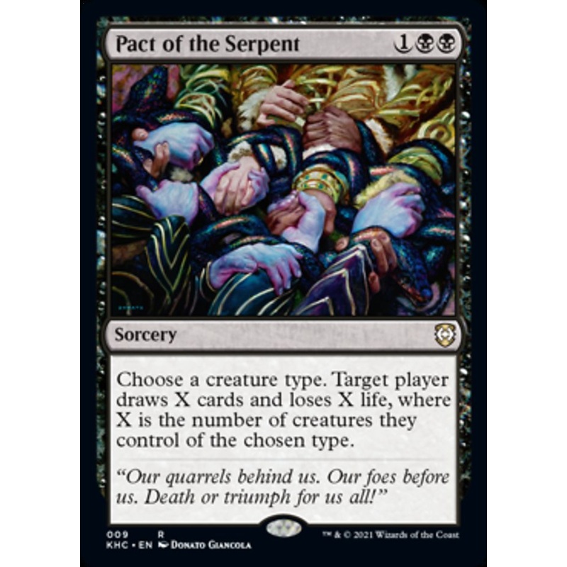 Pact of the Serpent [Kaldheim Commander]