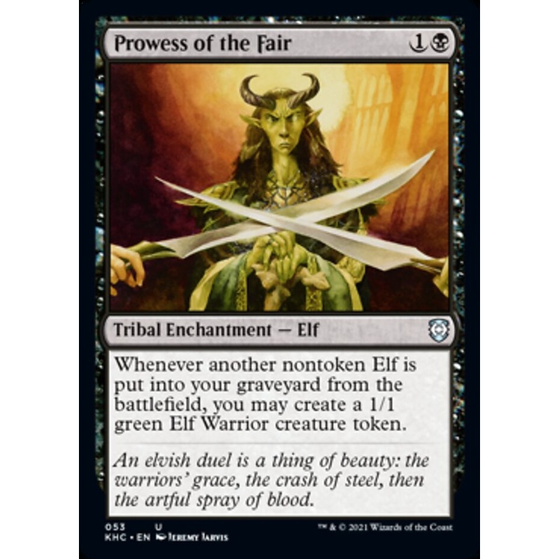 Prowess of the Fair [Kaldheim Commander]