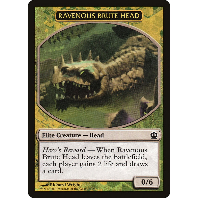Ravenous Brute Head [Theros Face the Hydra]