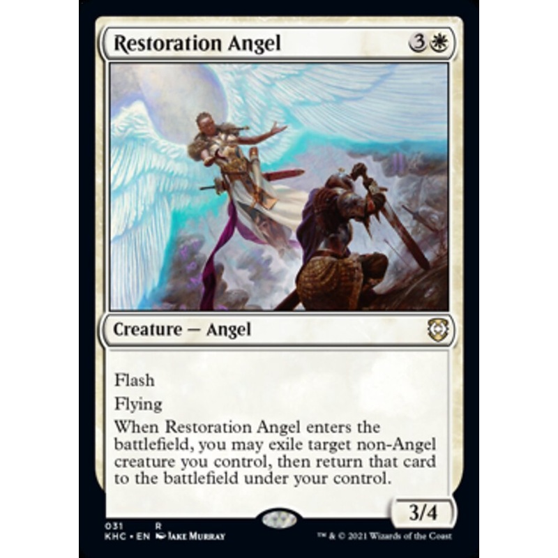 Restoration Angel [Kaldheim Commander]