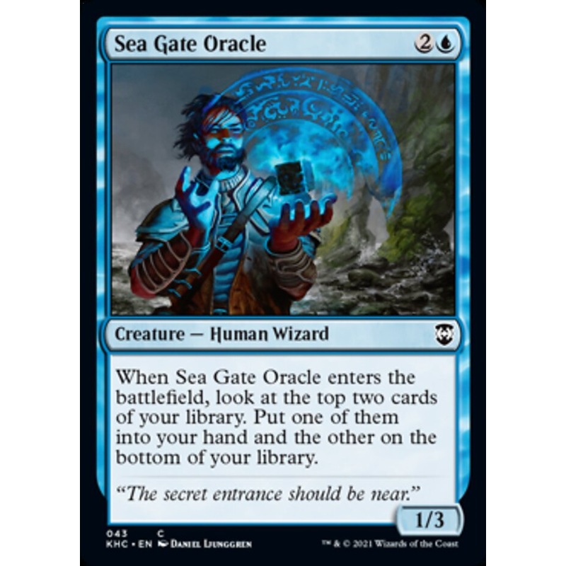 Sea Gate Oracle [Kaldheim Commander]