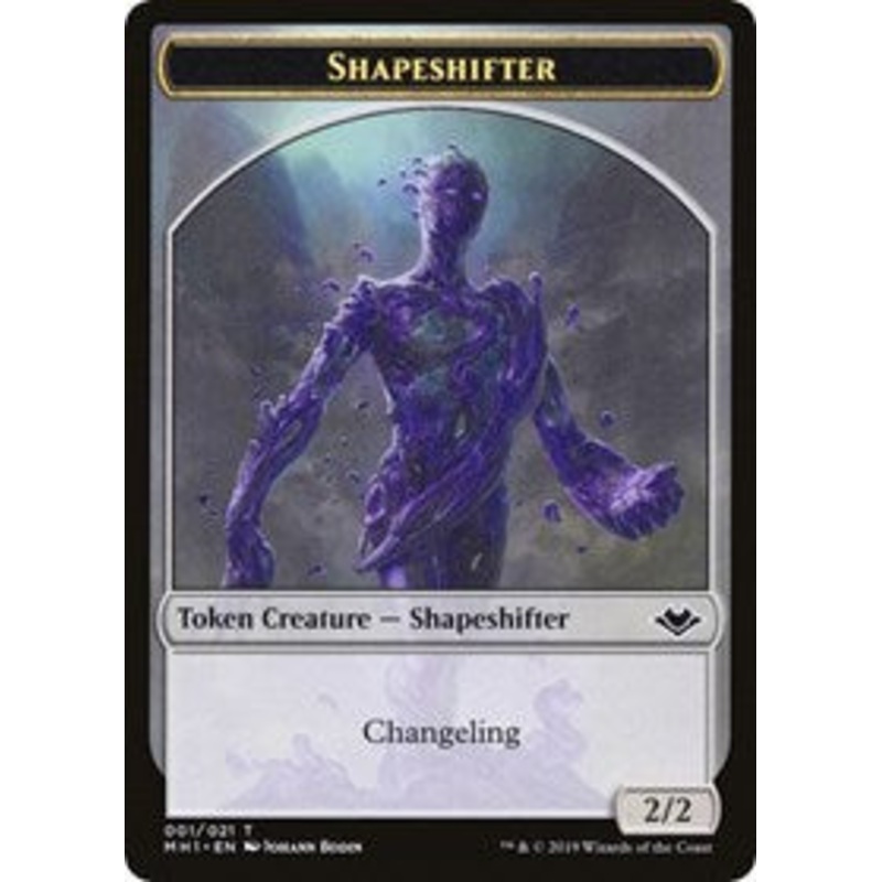 Shapeshifter // Myr Double-Sided Token [Modern Horizons Tokens]