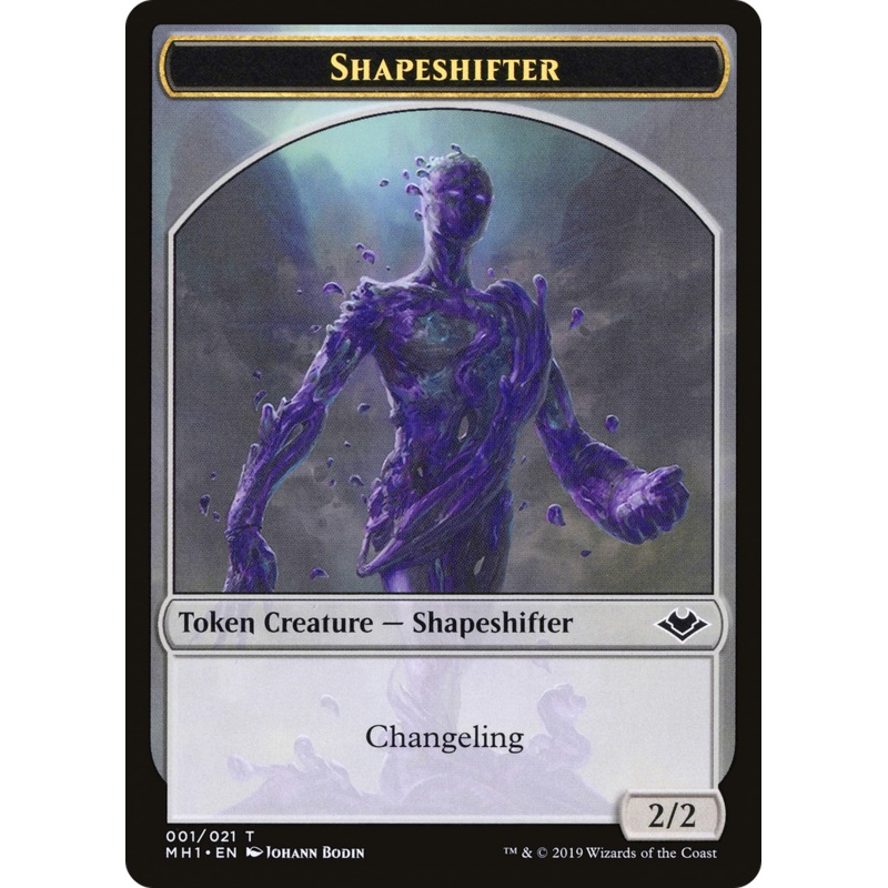 Shapeshifter // Spider Double-Sided Token [Modern Horizons Tokens]
