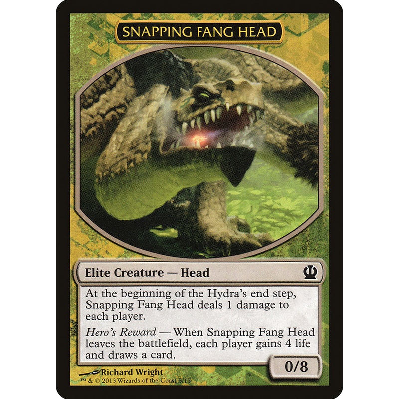 Snapping Fang Head [Theros Face the Hydra]