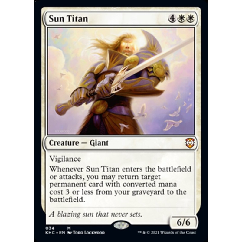 Sun Titan [Kaldheim Commander]