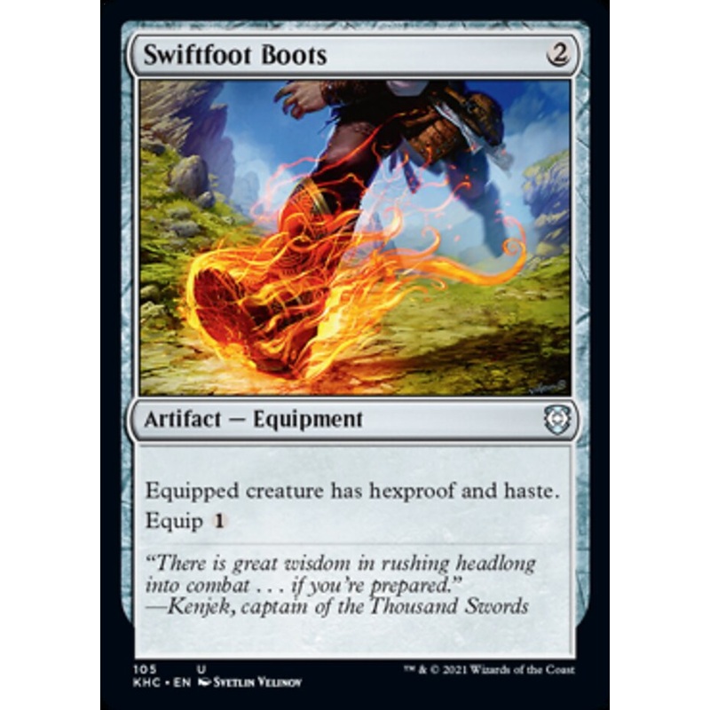 Swiftfoot Boots [Kaldheim Commander]