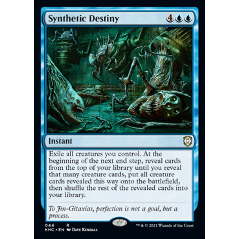 Synthetic Destiny [Kaldheim Commander]