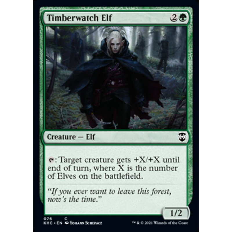 Timberwatch Elf [Kaldheim Commander]