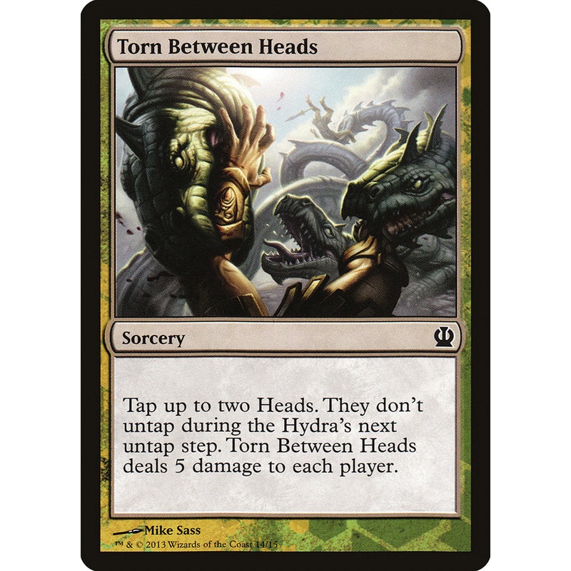 Torn Between Heads [Theros Face the Hydra]