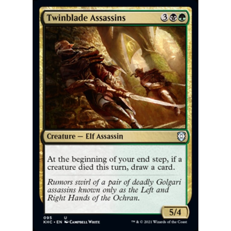 Twinblade Assassins [Kaldheim Commander]