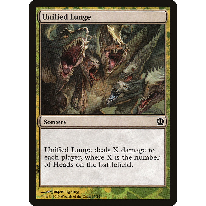 Unified Lunge [Theros Face the Hydra]