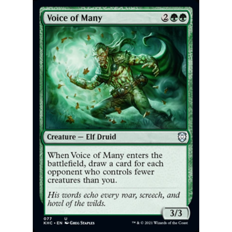 Voice of Many [Kaldheim Commander]