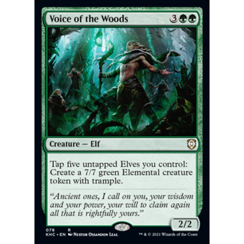 Voice of the Woods [Kaldheim Commander]