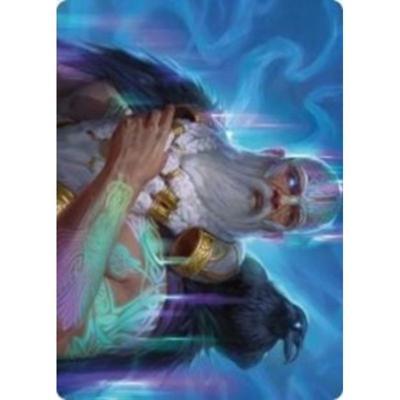Alrund, God of the Cosmos Art Card [Kaldheim Art Series]