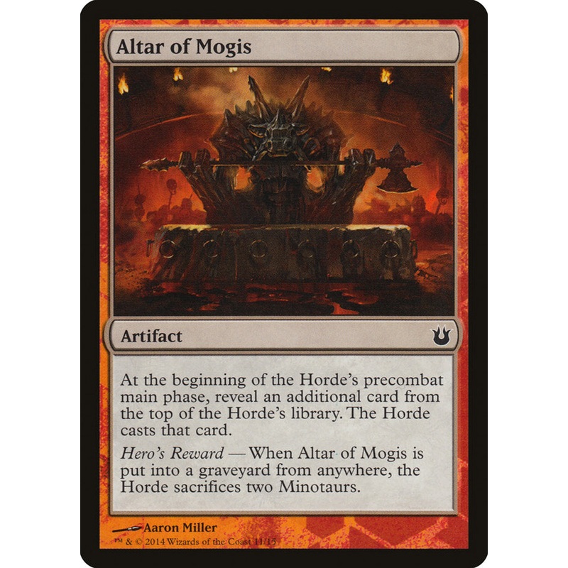 Altar of Mogis [Born of the Gods Battle the Horde]