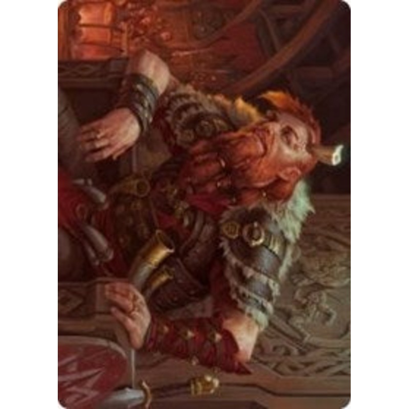 Arni Brokenbrow Art Card [Kaldheim Art Series]