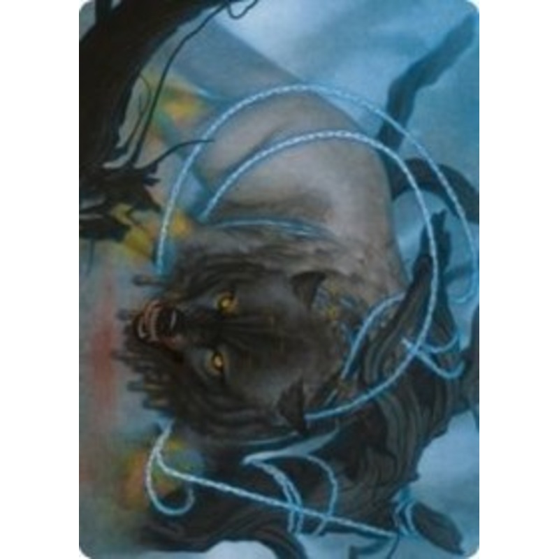 Bind the Monster Art Card [Kaldheim Art Series]