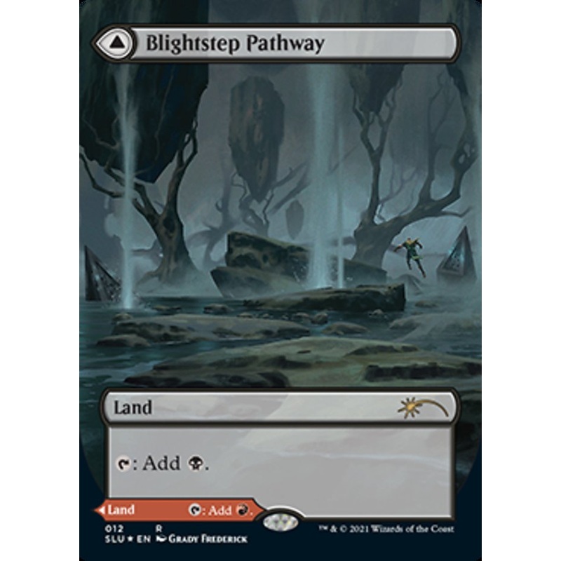 Blightstep Pathway // Searstep Pathway (Borderless) [Secret Lair: Ultimate Edition 2]