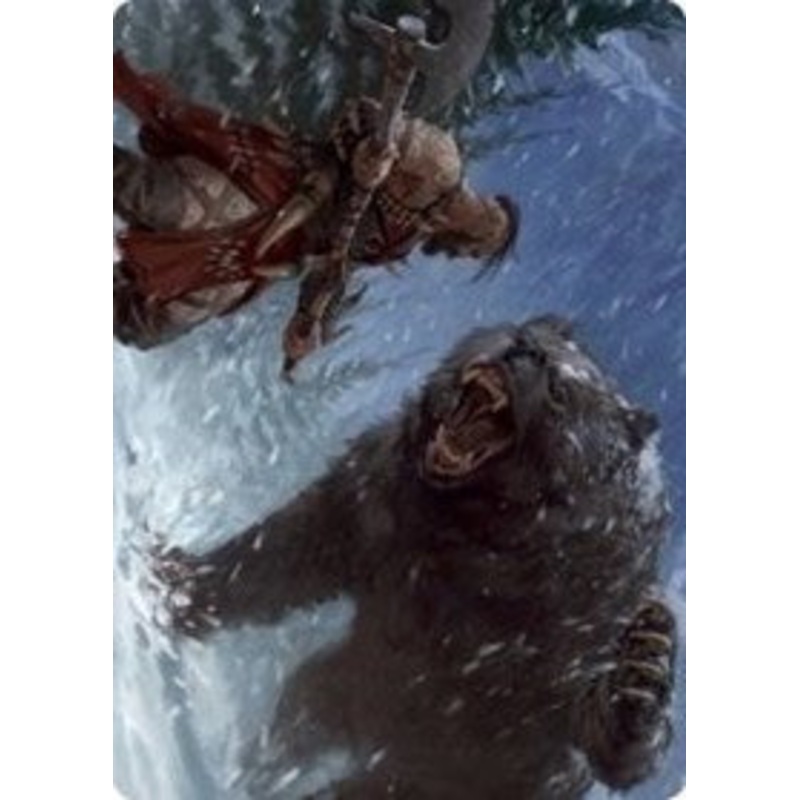 Blizzard Brawl Art Card [Kaldheim Art Series]