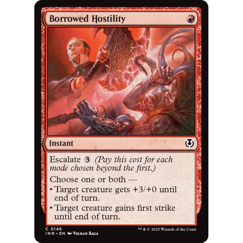 Borrowed Hostility [Innistrad Remastered]