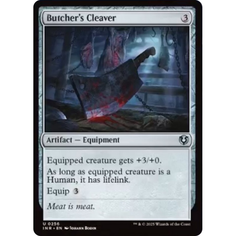 Butcher's Cleaver [Innistrad Remastered]
