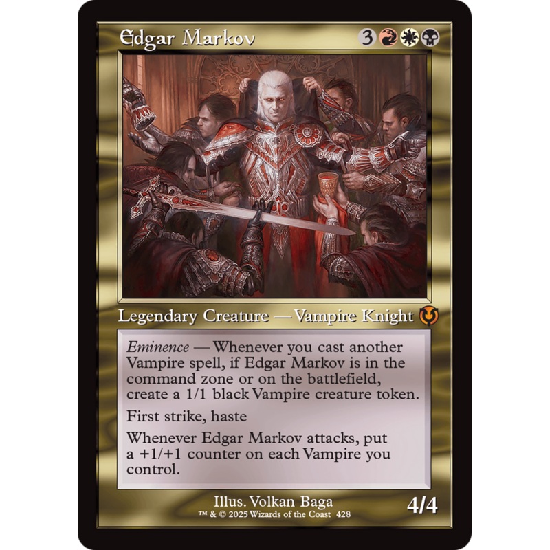 Edgar Markov (Retro Frame) [Innistrad Remastered]