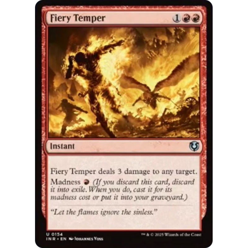 Fiery Temper [Innistrad Remastered]