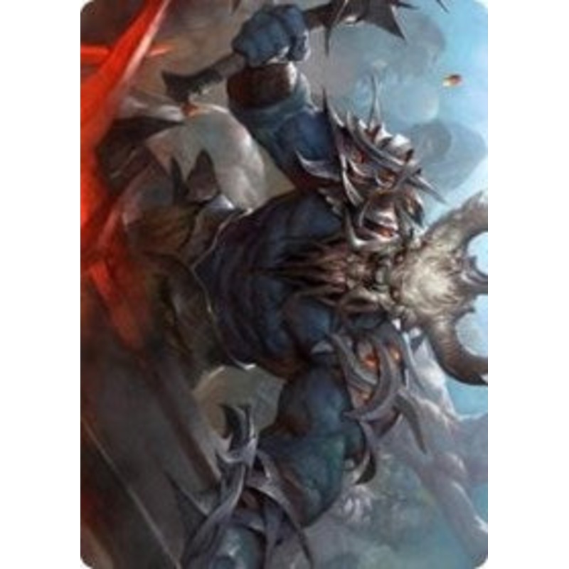 Frenzied Raider Art Card [Kaldheim Art Series]