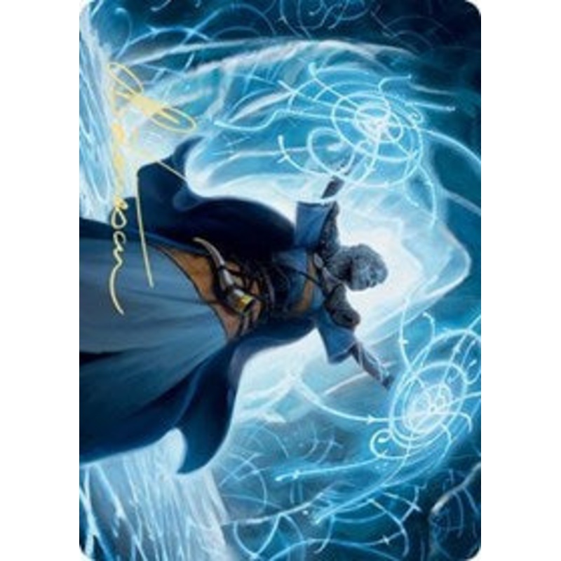 Frost Augur Art Card (Gold-Stamped Signature) [Kaldheim Art Series]