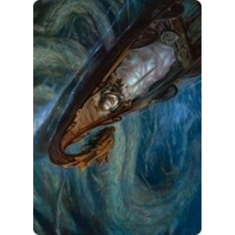 Funeral Longboat Art Card [Kaldheim Art Series]