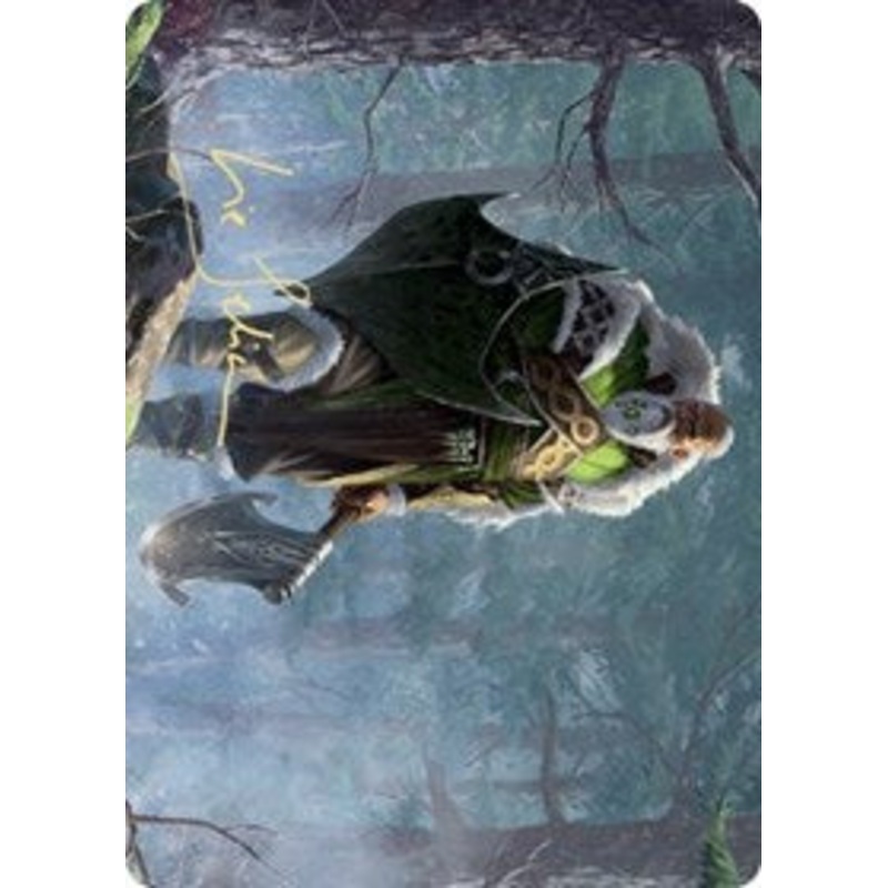 Fynn, the Fangbearer Art Card (Gold-Stamped Signature) [Kaldheim Art Series]