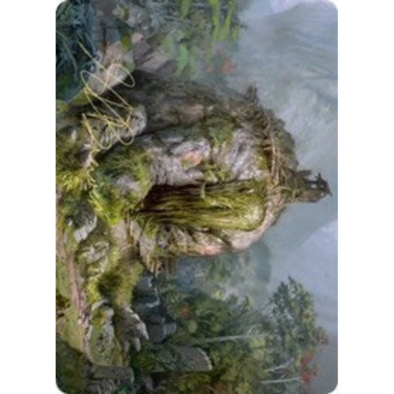 Gnottvold Slumbermound Art Card (Gold-Stamped Signature) [Kaldheim Art Series]