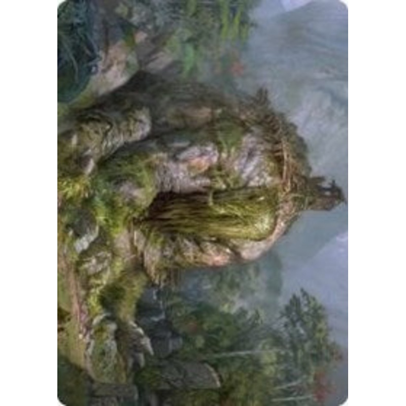 Gnottvold Slumbermound Art Card [Kaldheim Art Series]