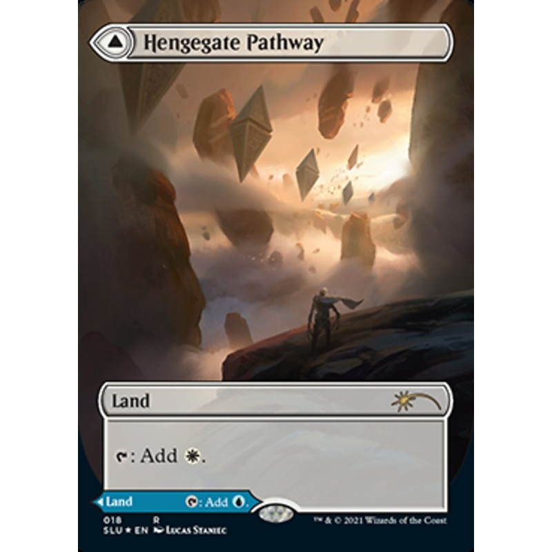 Hengegate Pathway // Mistgate Pathway (Borderless) [Secret Lair: Ultimate Edition 2]
