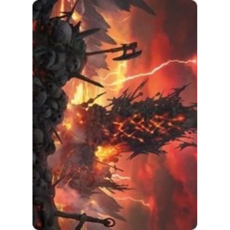 Immersturm Skullcairn Art Card [Kaldheim Art Series]