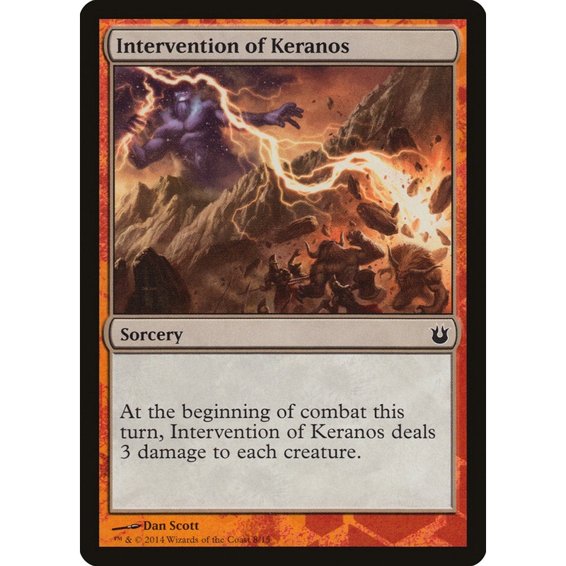 Intervention of Keranos [Born of the Gods Battle the Horde]