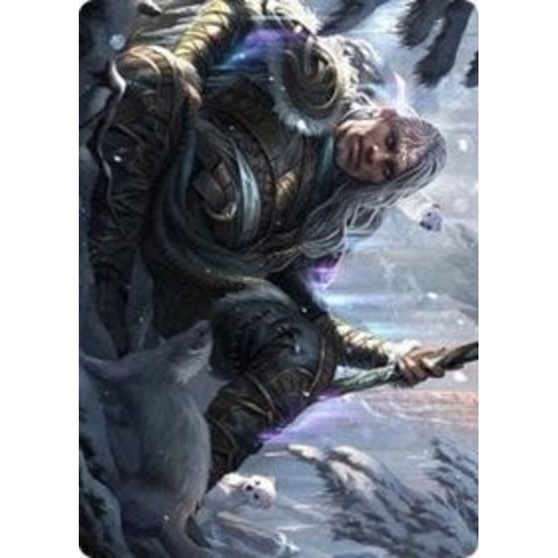 Jorn, God of Winter Art Card [Kaldheim Art Series]