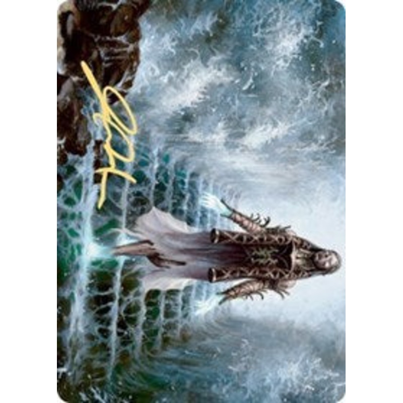 Karfell Harbinger Art Card (Gold-Stamped Signature) [Kaldheim Art Series]