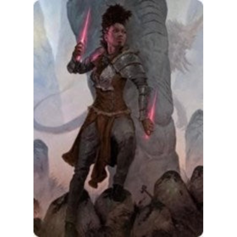 Kaya the Inexorable Art Card [Kaldheim Art Series]
