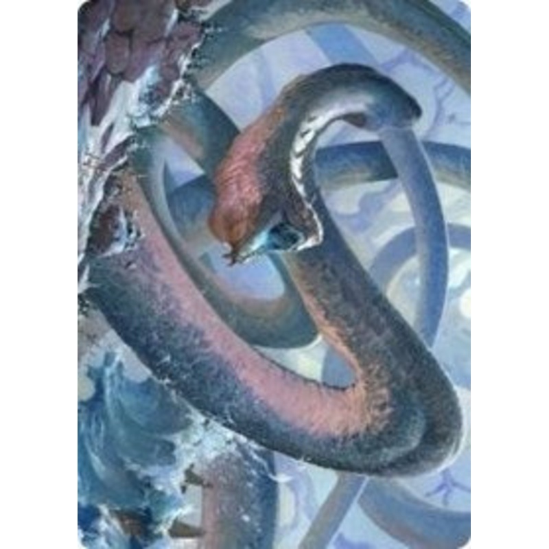 Koma, Cosmos Serpent 1 Art Card [Kaldheim Art Series]