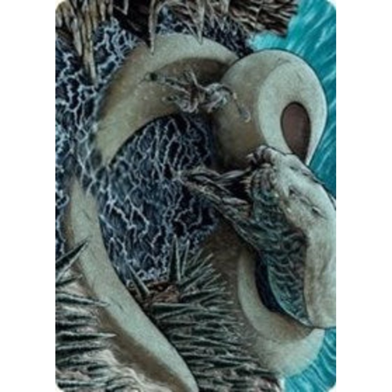 Koma, Cosmos Serpent 2 Art Card [Kaldheim Art Series]
