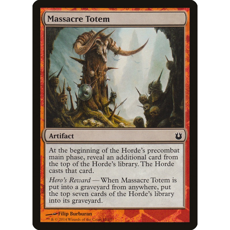 Massacre Totem [Born of the Gods Battle the Horde]