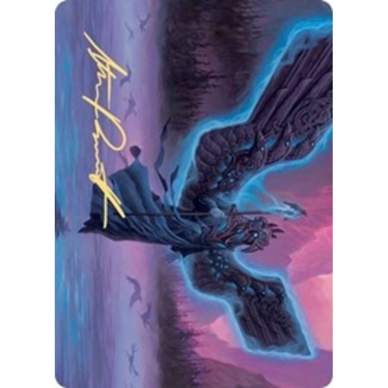 Mistwalker Art Card (Gold-Stamped Signature) [Kaldheim Art Series]