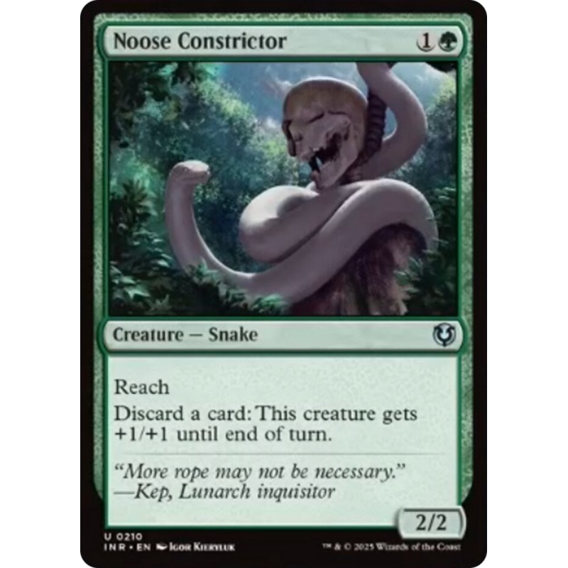 Noose Constrictor [Innistrad Remastered]