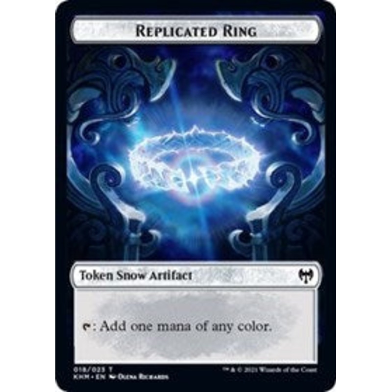 Replicated Ring // Thopter Double-Sided Token [Kaldheim Commander Tokens]