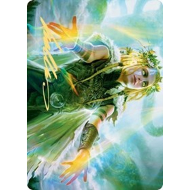 Revitalize Art Card (Gold-Stamped Signature) [Kaldheim Art Series]