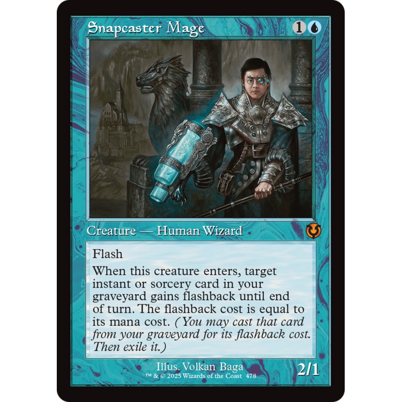 Snapcaster Mage (Retro Frame) [Innistrad Remastered]