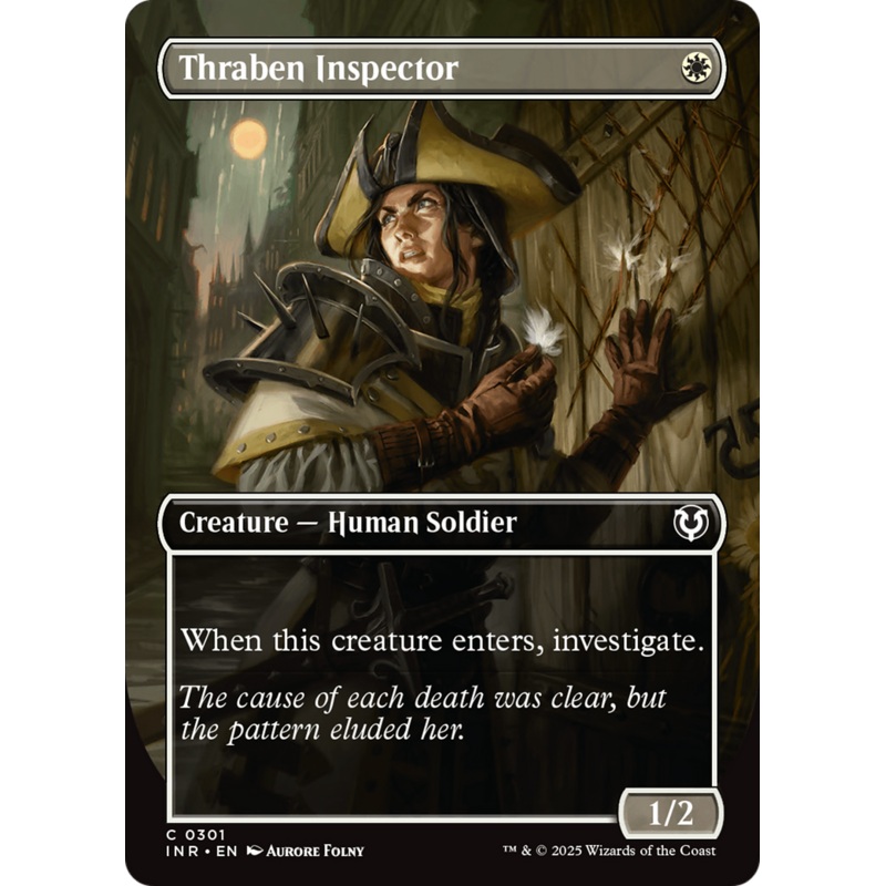 Thraben Inspector (Borderless) [Innistrad Remastered]