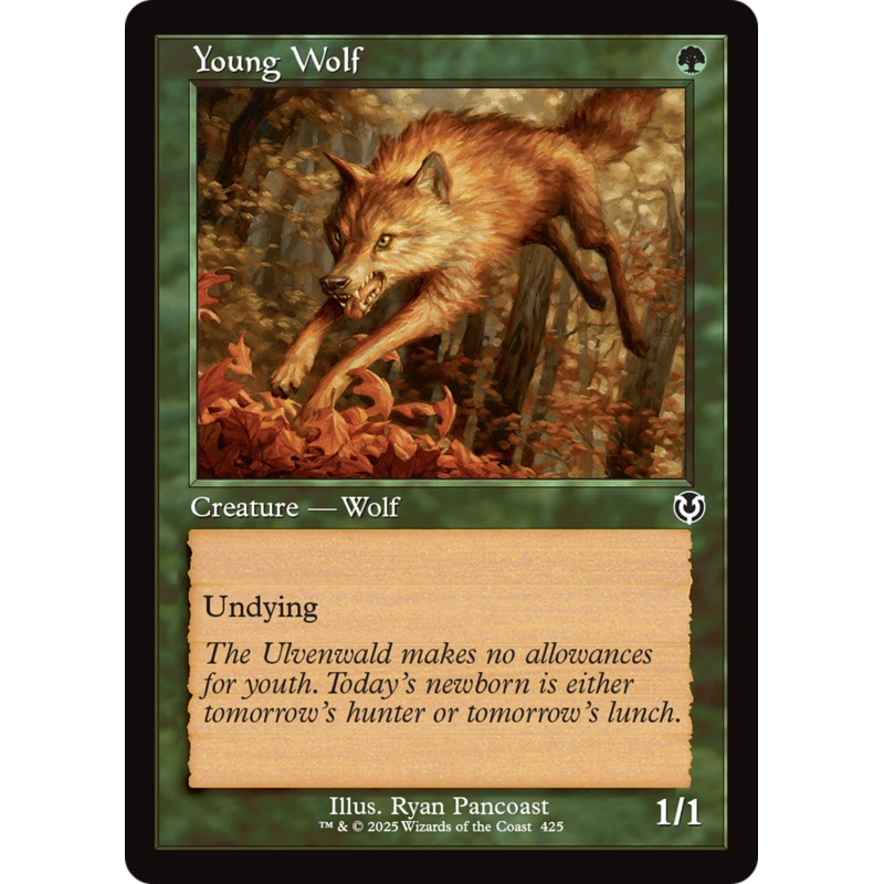 Young Wolf (Retro Frame) [Innistrad Remastered]